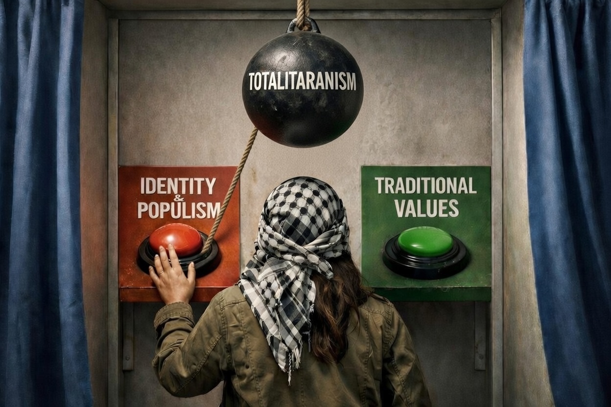 The timebomb facing the west