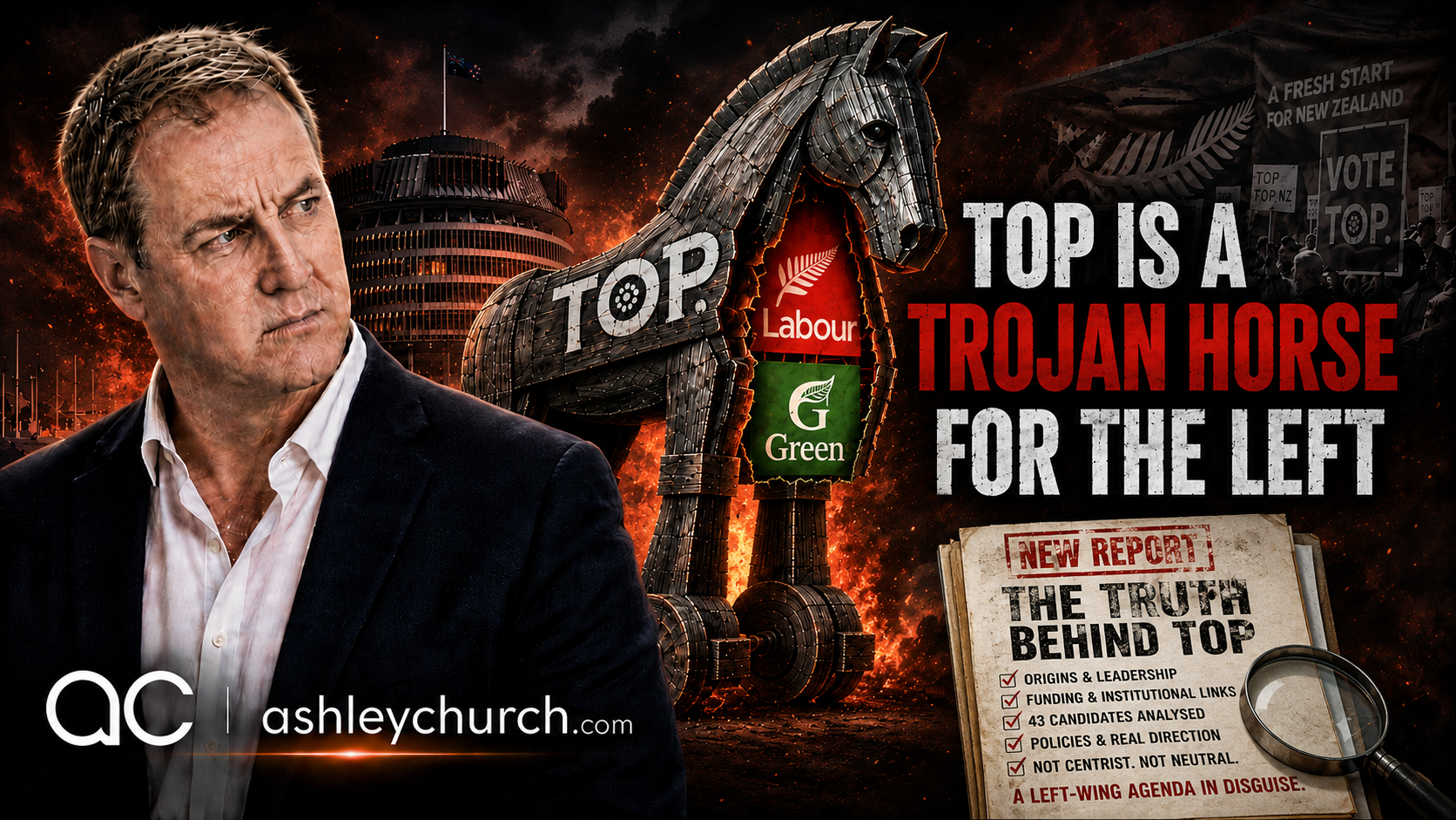 TOP is a Trojan horse for the left