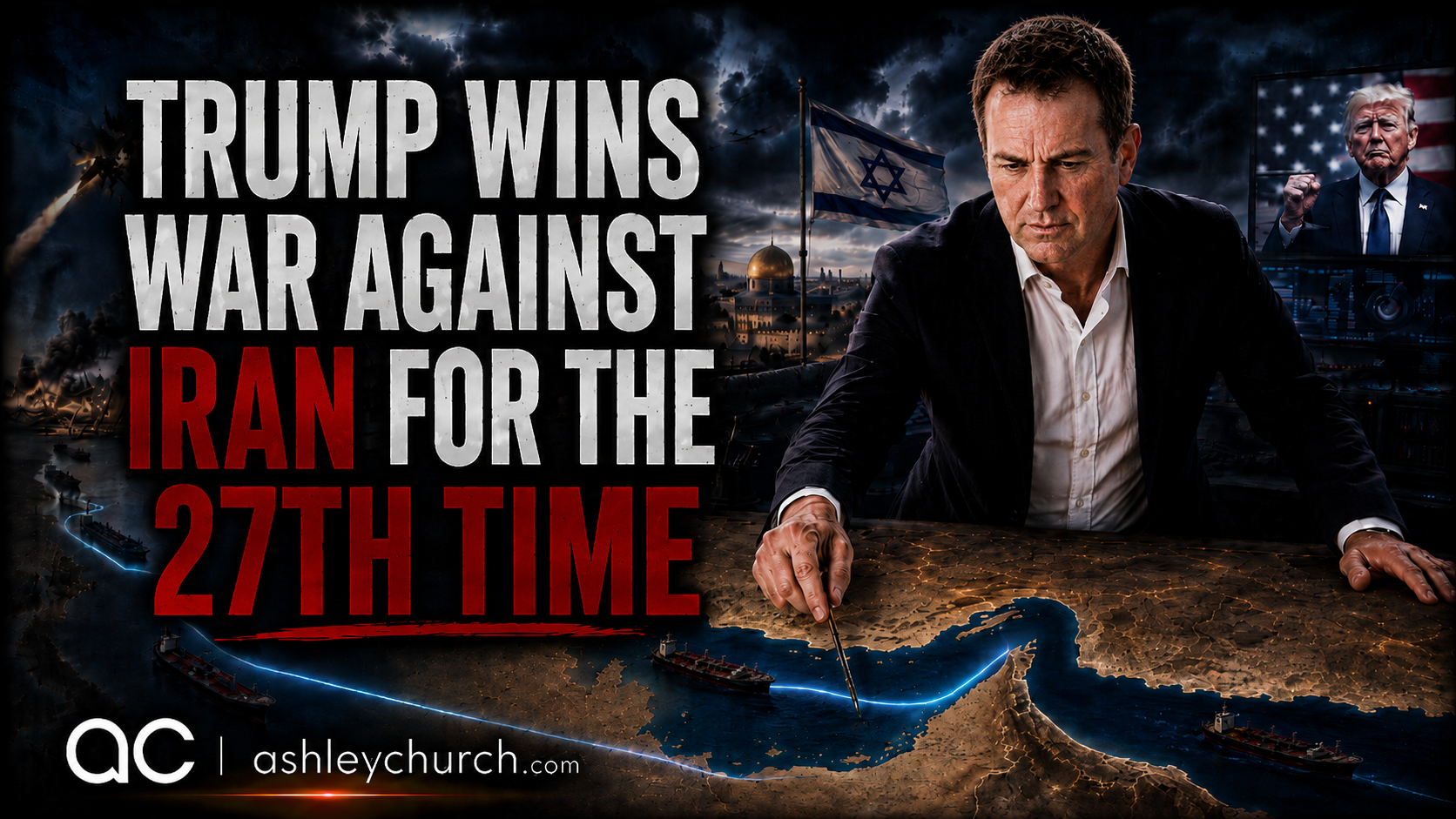 Trump wins war against Iran for the 27th time