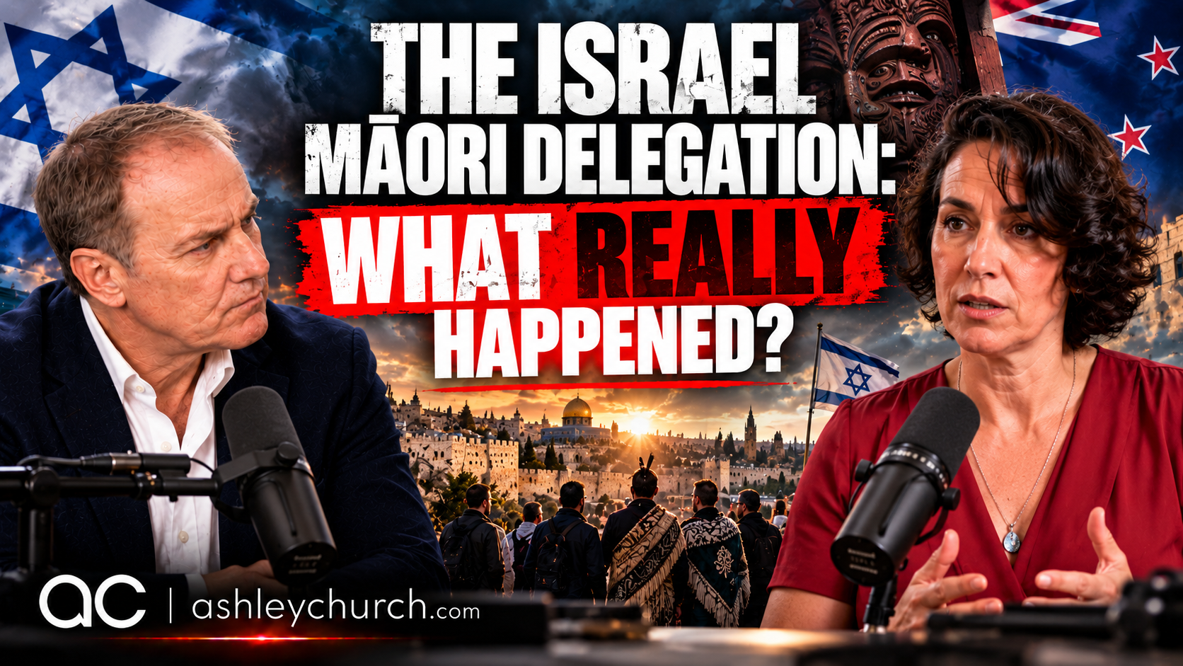The Māori delegation to Israel